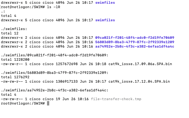 Image-synkroniseringsstatus i Catalyst Center